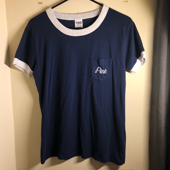 pink ringer tee - Picture 1 of 2